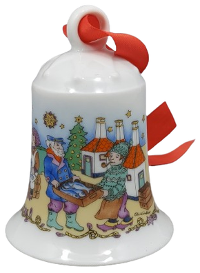 Hutschenreuther Świąteczny dzwonek- porcelana