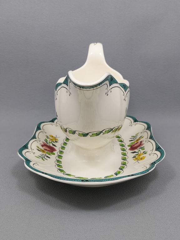 Sosjerka wzór kwiatowy wiosenny - porcelana Spode England Avondale (4)