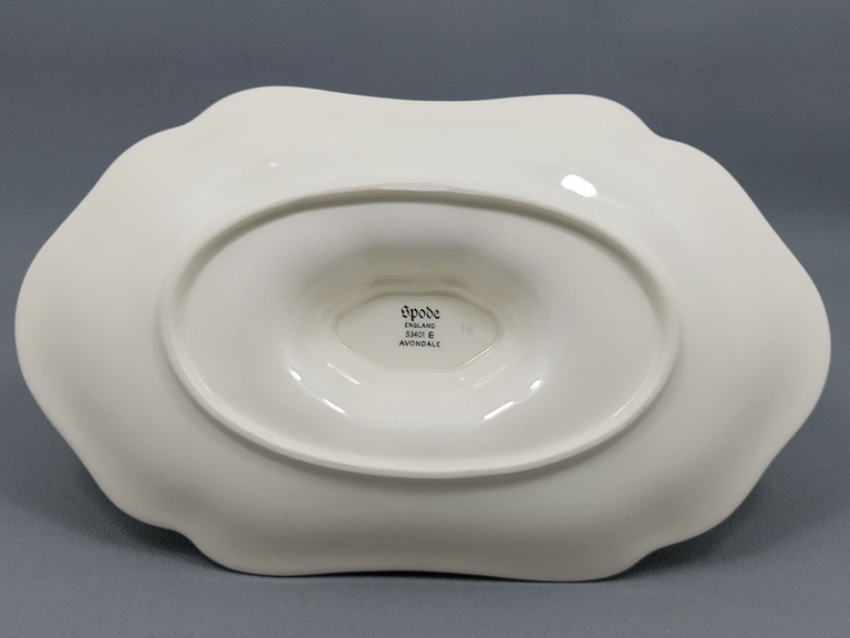 Sosjerka wzór kwiatowy wiosenny - porcelana Spode England Avondale (8)