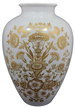 Vintage Wazon ze złotymi kwiatami- porcelana Heinrich 70' (1)