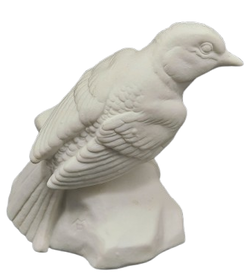 Stara Figura ptaka - porcelana Volkstedt