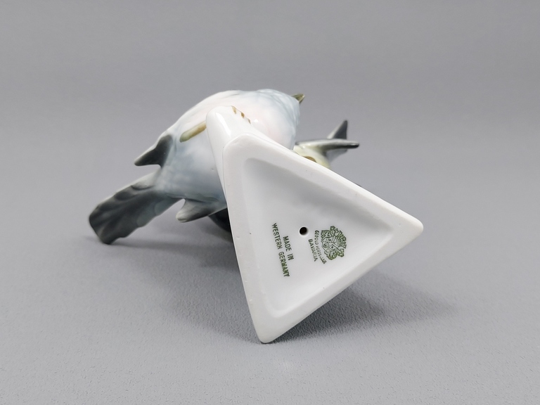 Stara Figura ptaków ŚPIEWAJĄCE PTAKI - porcelana GEROLD (7)