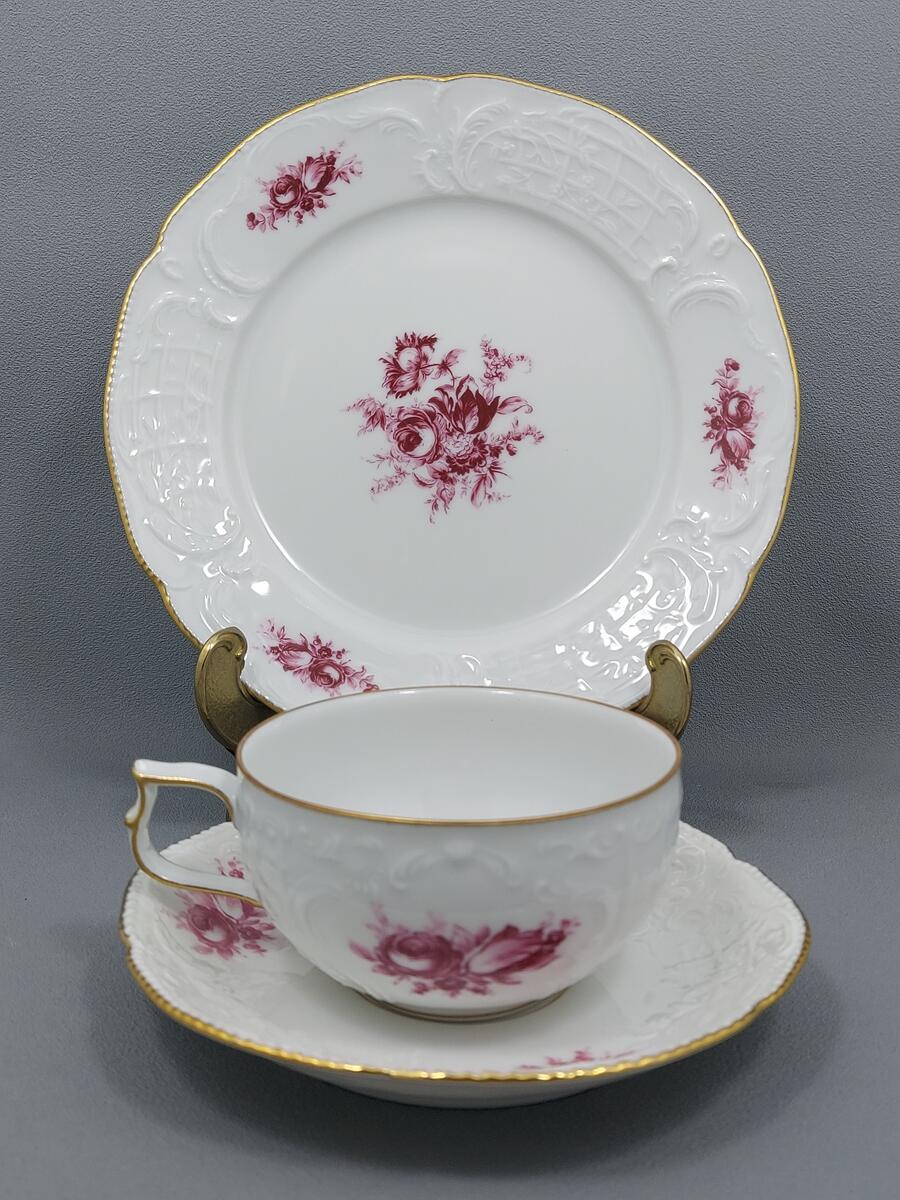 Trio filiżanka i talerzyki - Rosenthal Sanssouci (2)