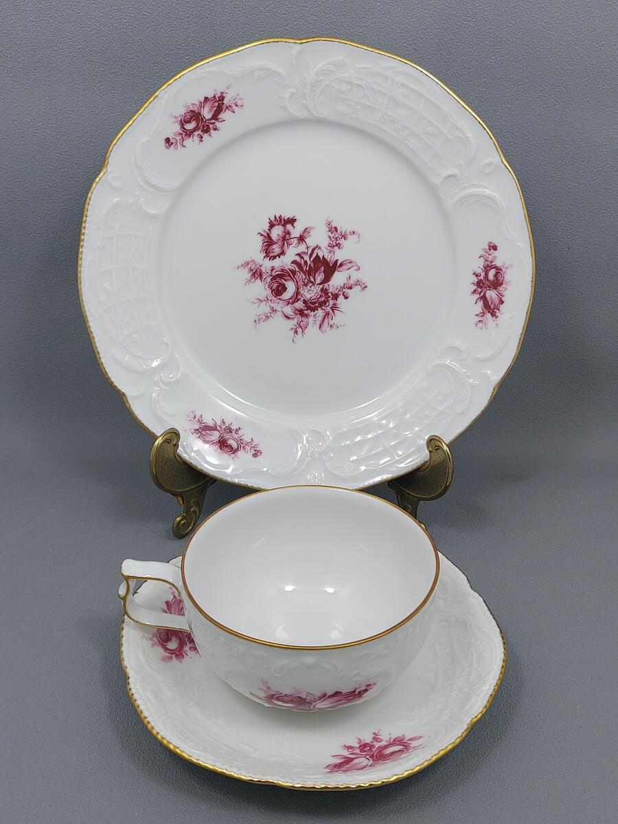 Trio filiżanka i talerzyki - Rosenthal Sanssouci (3)