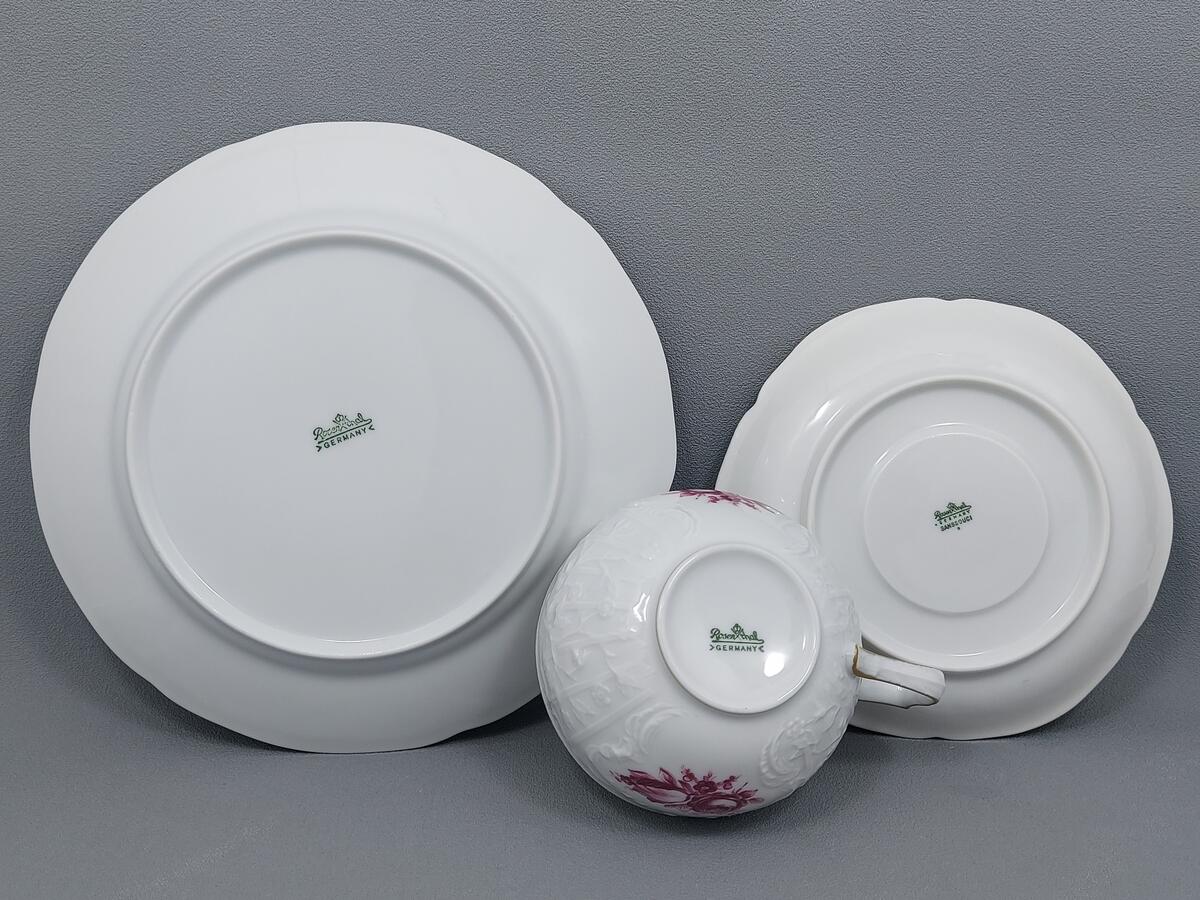 Trio filiżanka i talerzyki - Rosenthal Sanssouci (5)