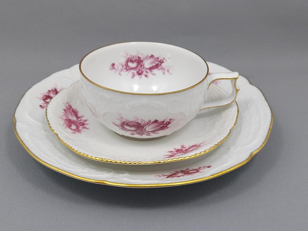 Trio filiżanka i talerzyki - Rosenthal Sanssouci (6)