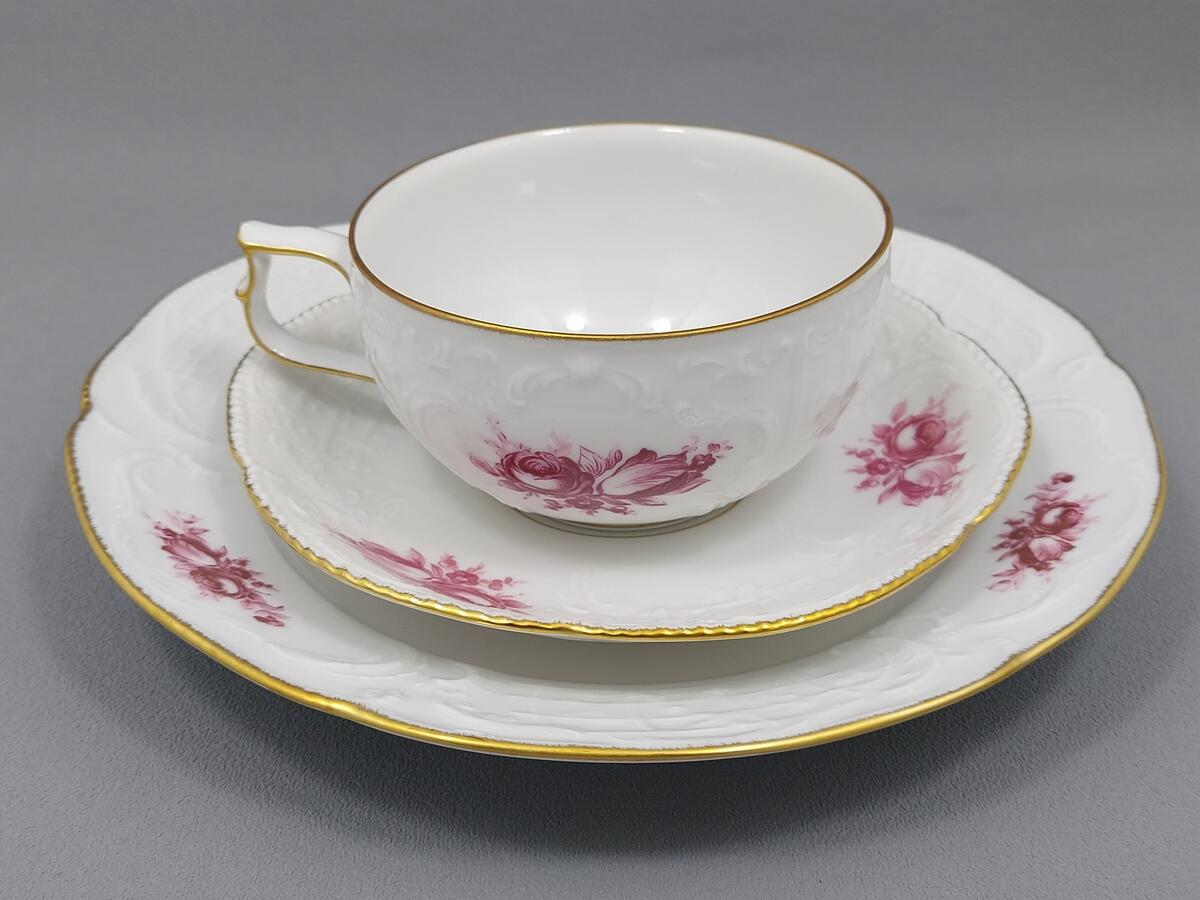 Trio filiżanka i talerzyki - Rosenthal Sanssouci (8)