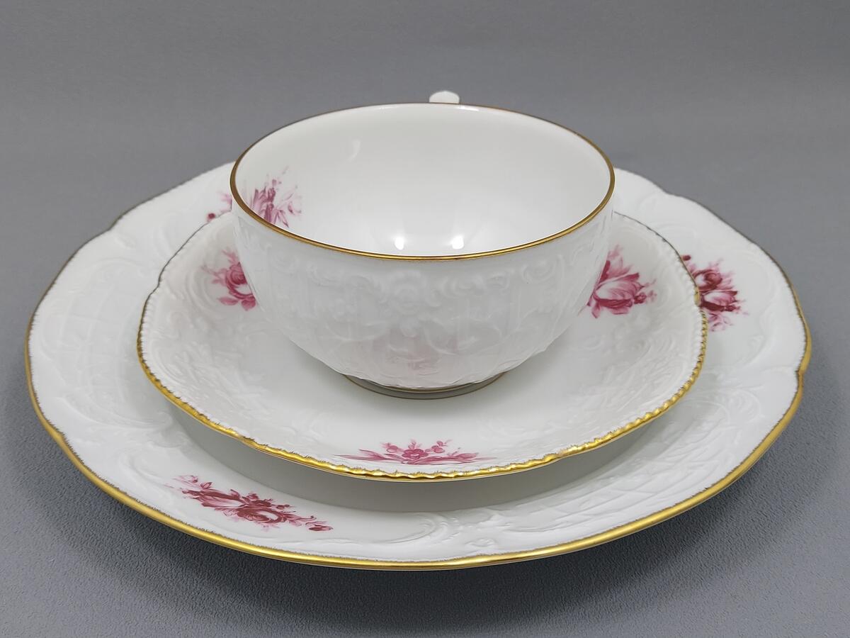 Trio filiżanka i talerzyki - Rosenthal Sanssouci (9)