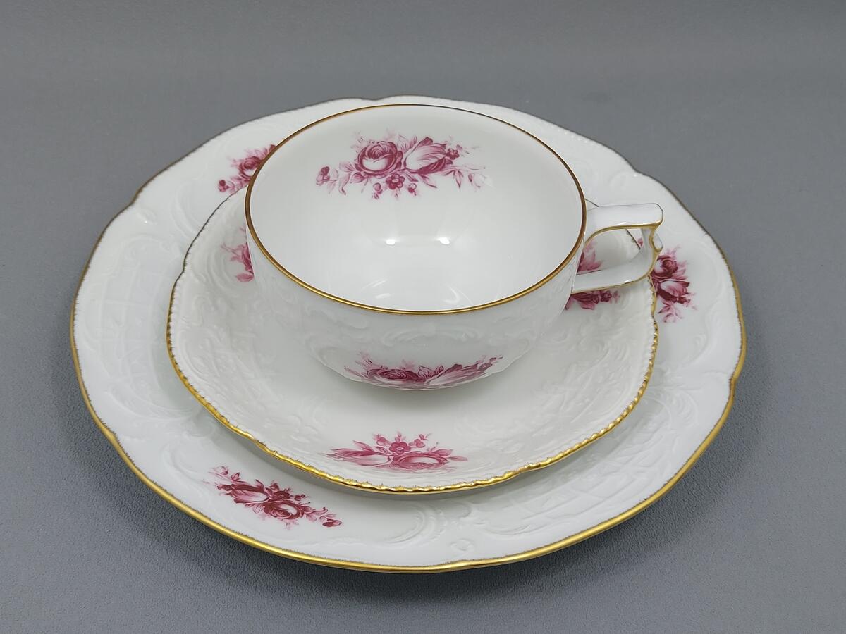 Trio filiżanka i talerzyki - Rosenthal Sanssouci (10)