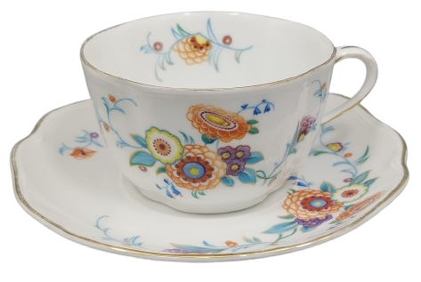 Duo filiżanka i talerzyk -  Rosenthal CHRYSANTHEME (1)