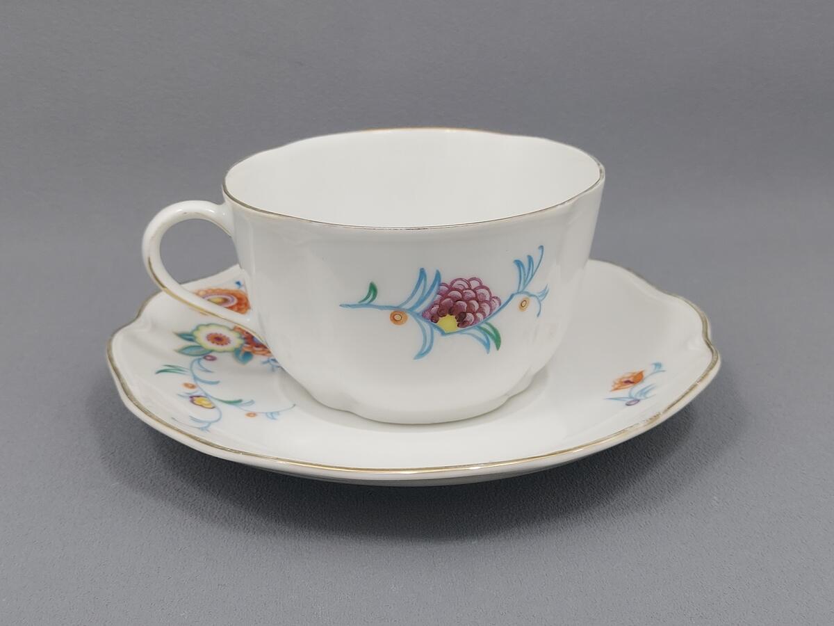 Duo filiżanka i talerzyk -  Rosenthal CHRYSANTHEME (5)