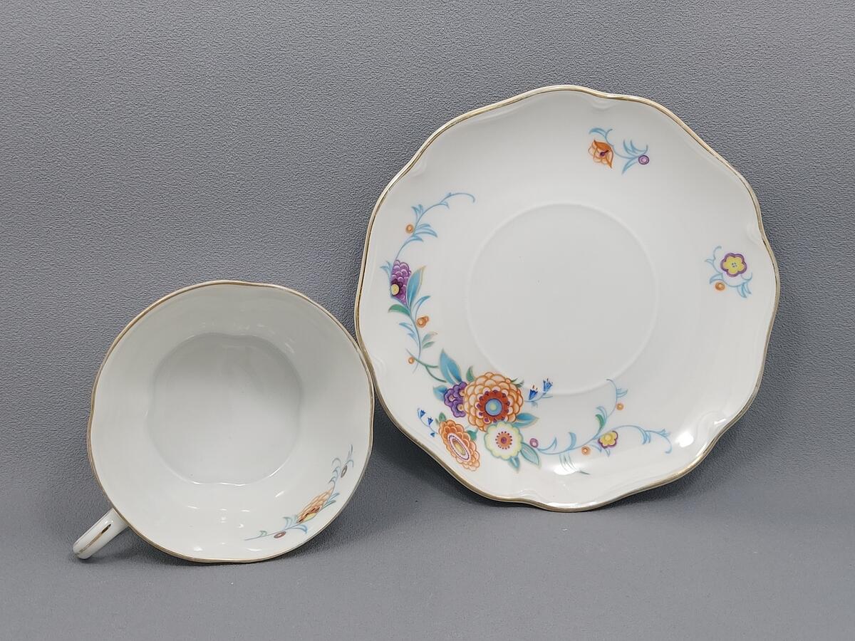 Duo filiżanka i talerzyk -  Rosenthal CHRYSANTHEME (7)