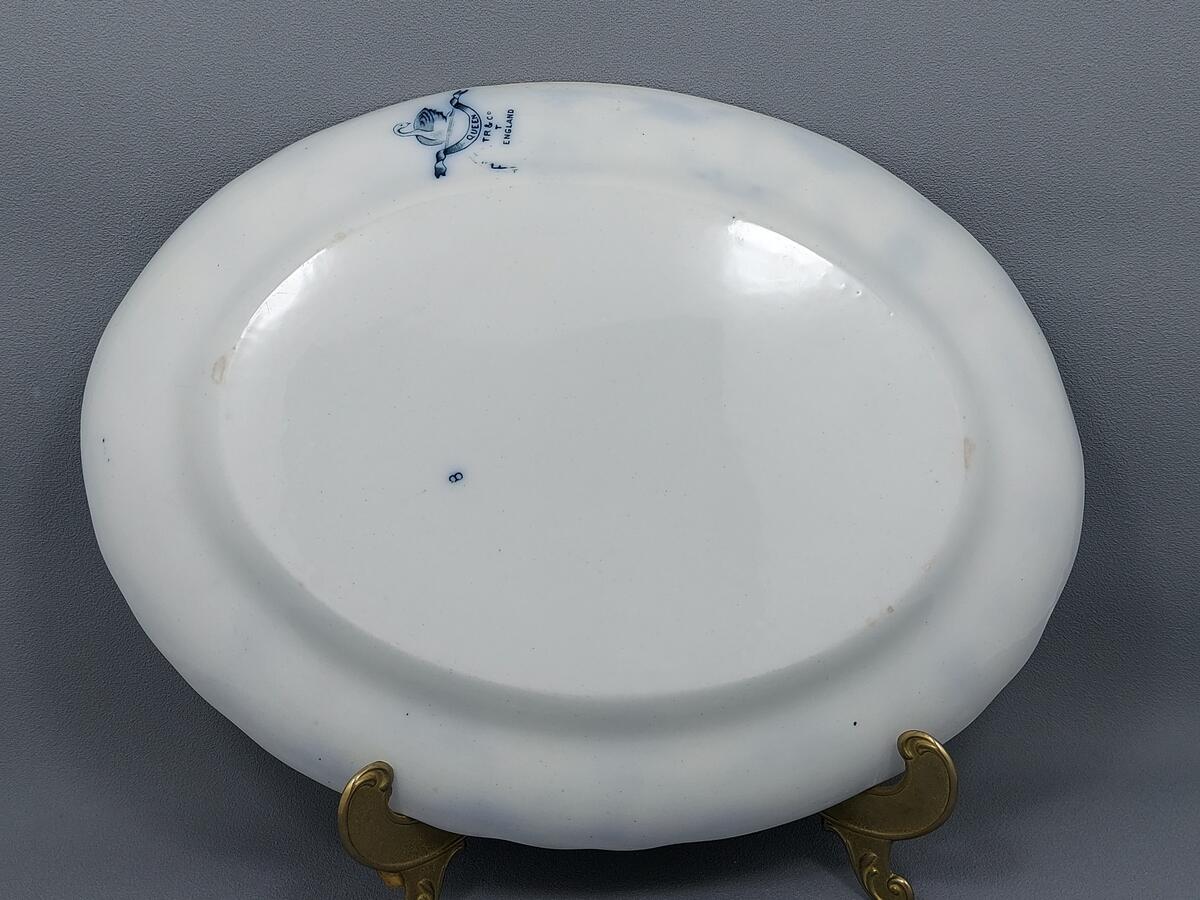 Zestaw trzech pater półmisek - Thomas Rathbone & Co Queen England (7)