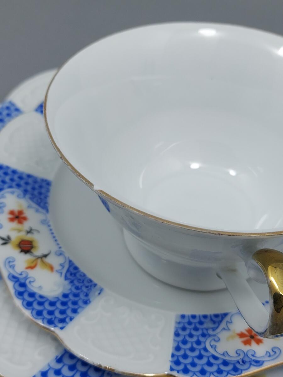 Trio filiżanka i talerzyki - porcelana C Bavaria (9)