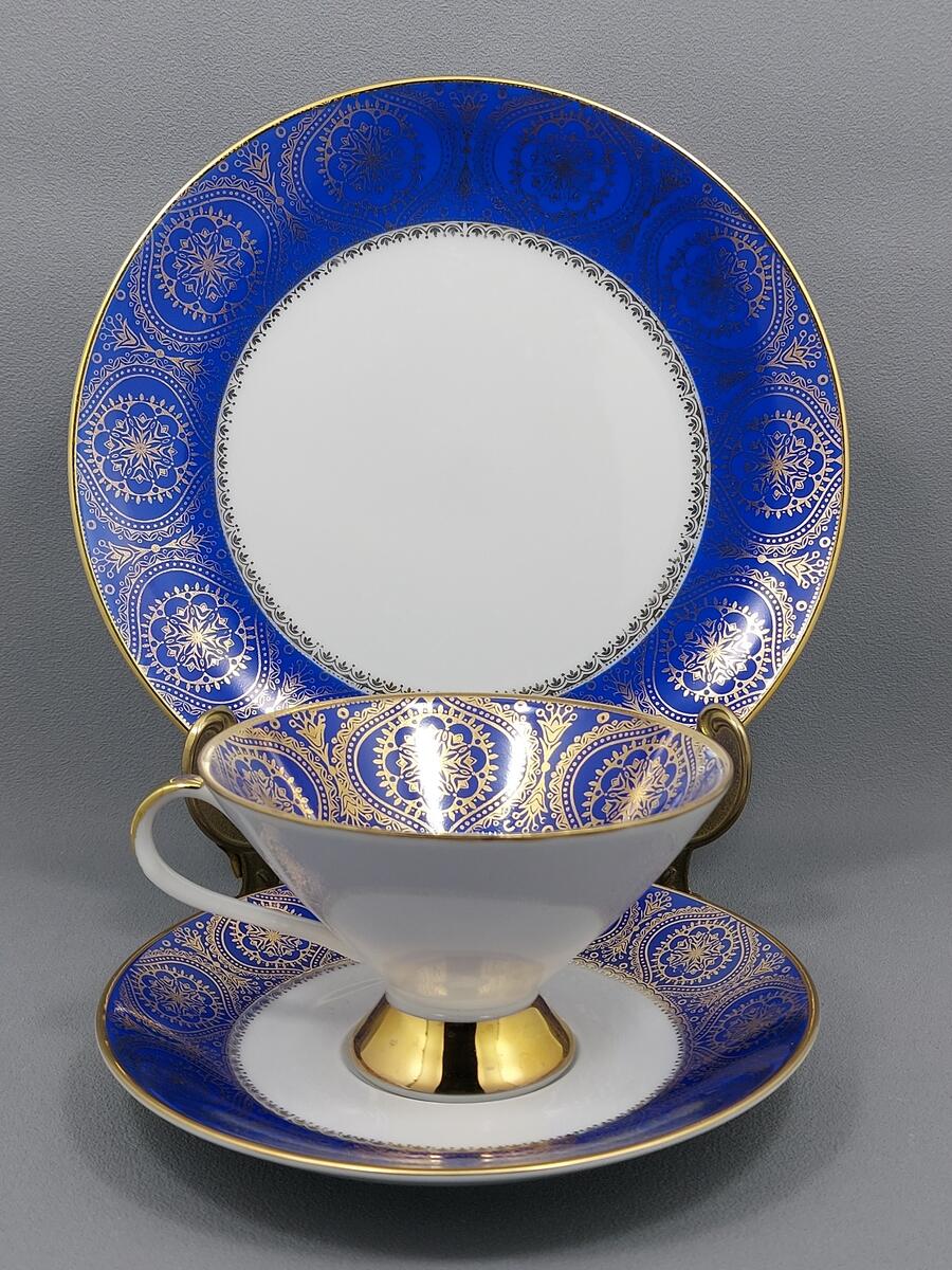 Trio filiżanka i talerzyki - porcelana Winterling (2)
