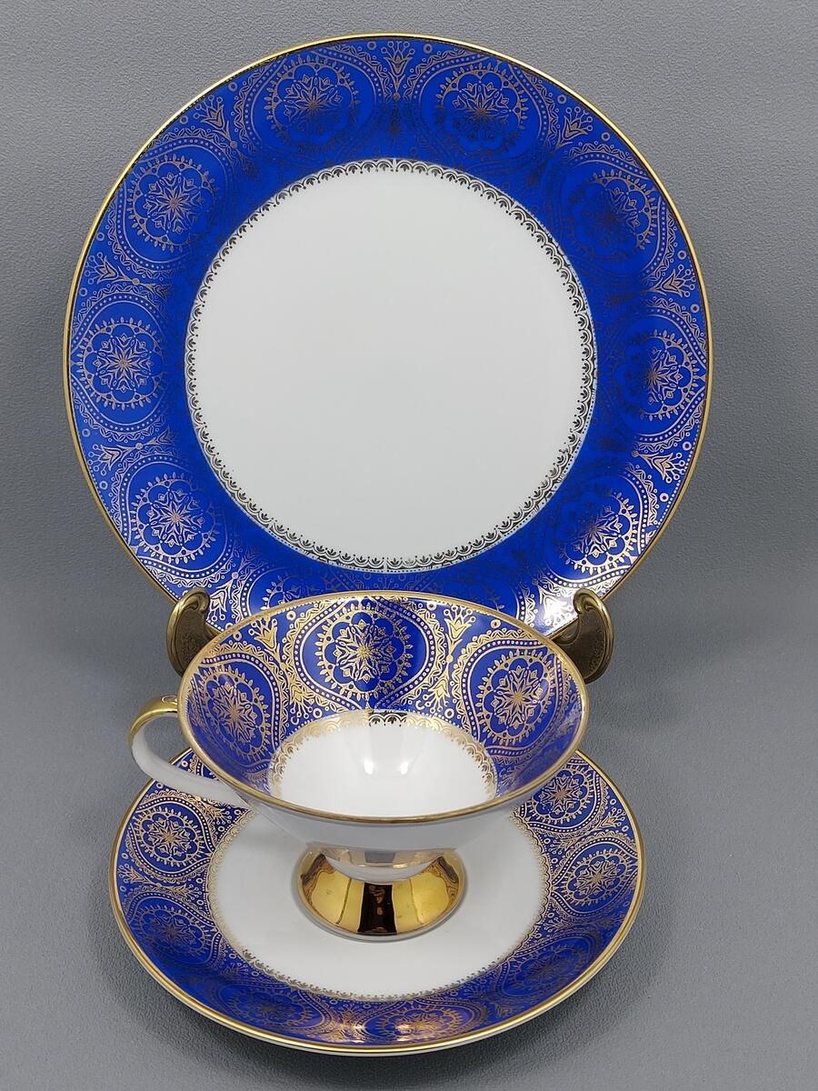 Trio filiżanka i talerzyki - porcelana Winterling (3)