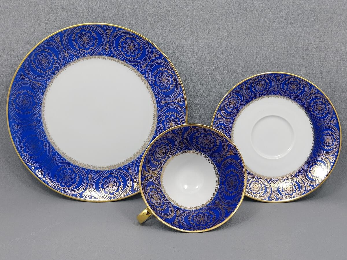 Trio filiżanka i talerzyki - porcelana Winterling (4)