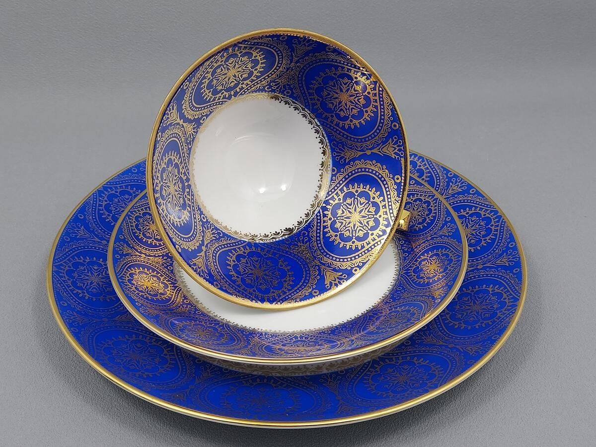 Trio filiżanka i talerzyki - porcelana Winterling (9)