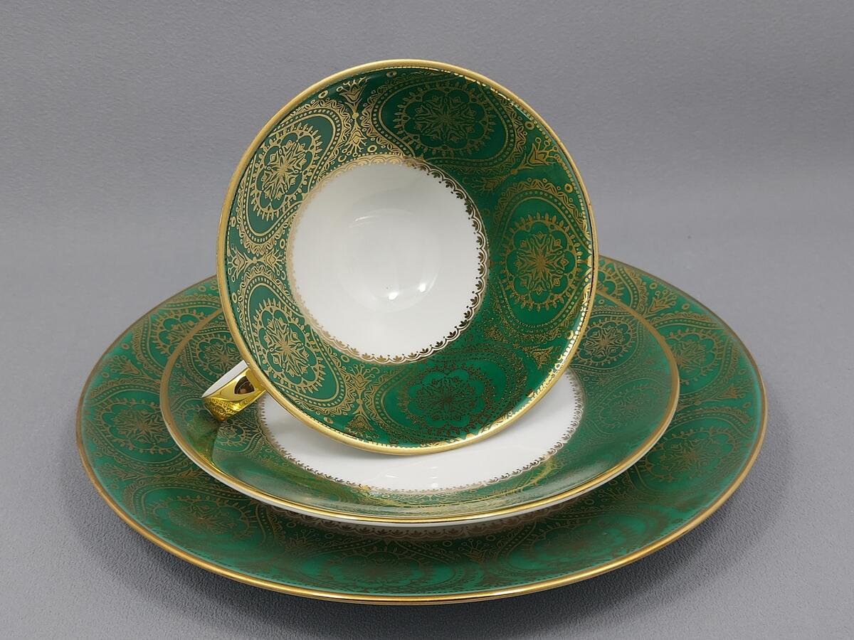 Trio filiżanka i talerzyki - porcelana Winterling (9)