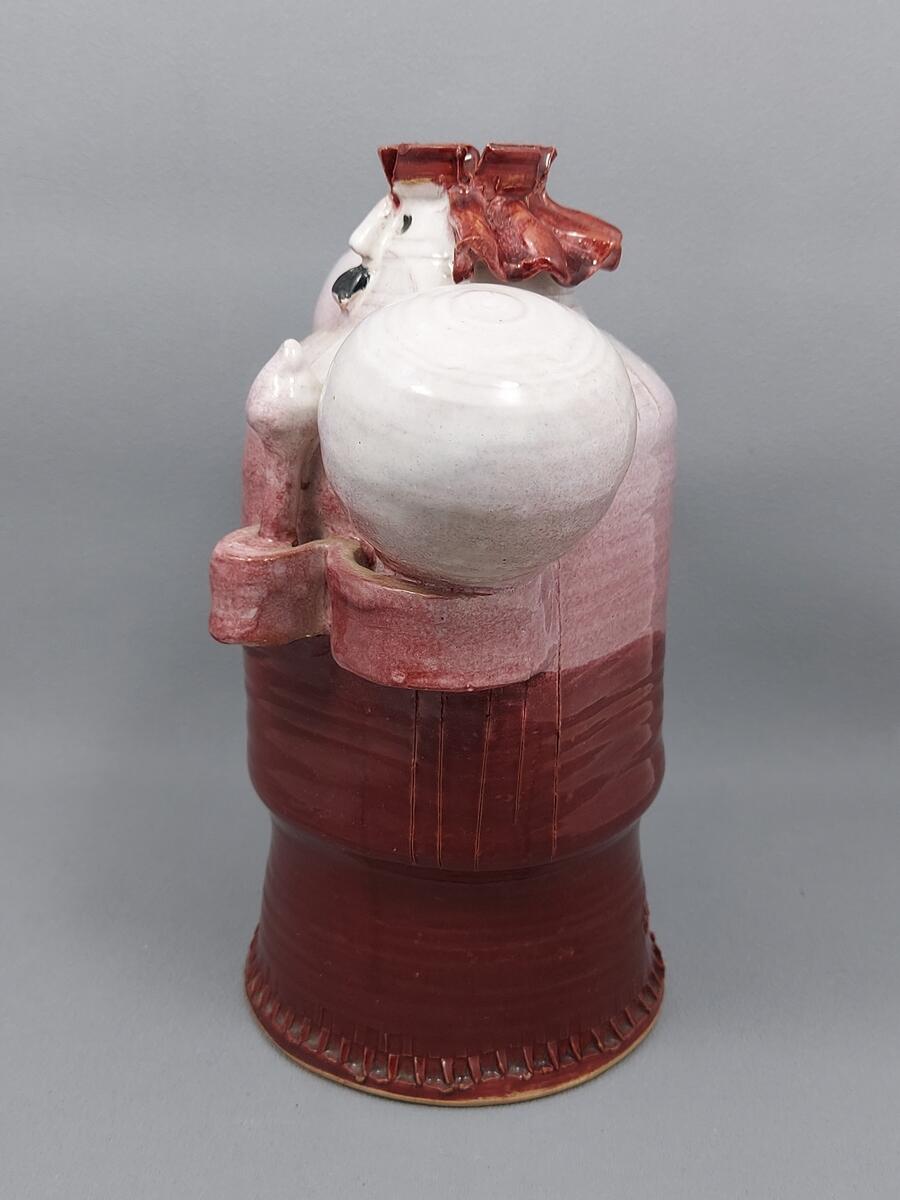 Figura króla Mária Sövegjártó - Ceramika Węgry (3)