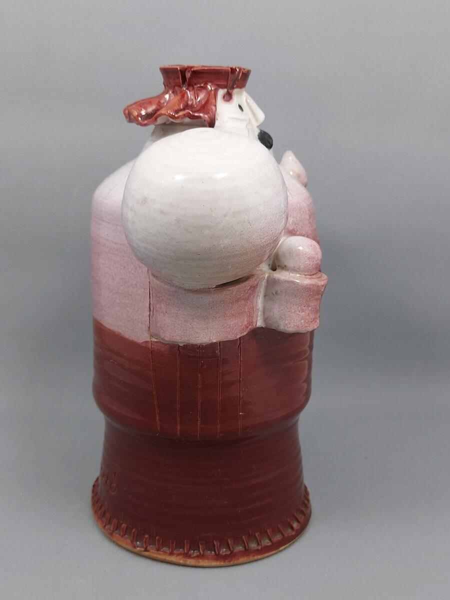 Figura króla Mária Sövegjártó - Ceramika Węgry (6)