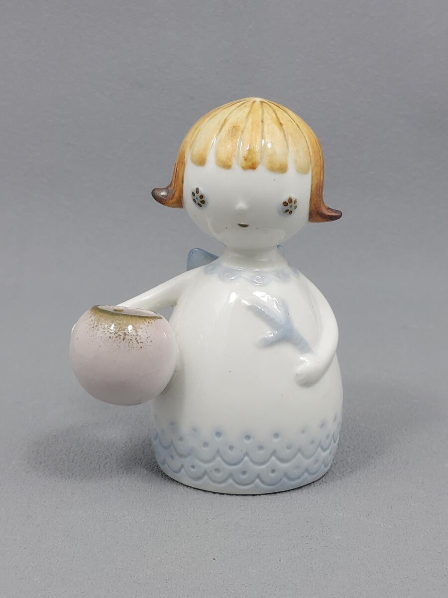 Stary Aniołek  świecznik  - porcelana Aquincum (2)