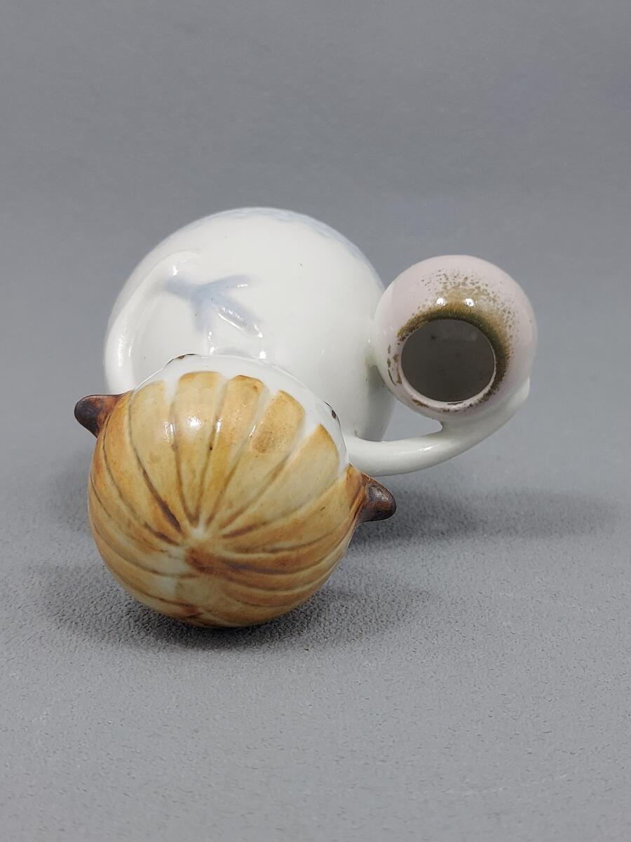 Stary Aniołek  świecznik  - porcelana Aquincum (7)