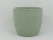 Zielona doniczka - osłonka - ceramika (2)