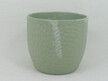 Zielona doniczka - osłonka - ceramika (3)