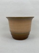 Brązowa doniczka - osłonka - ceramika (2)