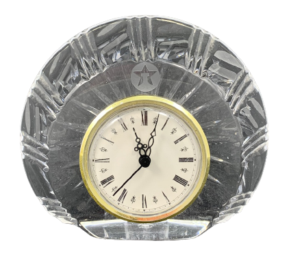 Piękny zegar - szkło kryształowe (1)
