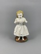 Stara figurka dziewczynka - porcelana (2)