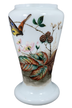 SECESJA Ręcznie malowany wazon - szkło (1)