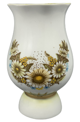 Łomonosow wazon w kwiaty - porcelana