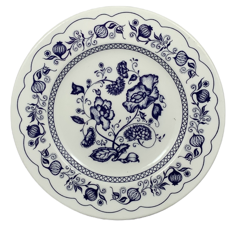 Talerzyk wzór cebulowy - porcelana Italy (1)