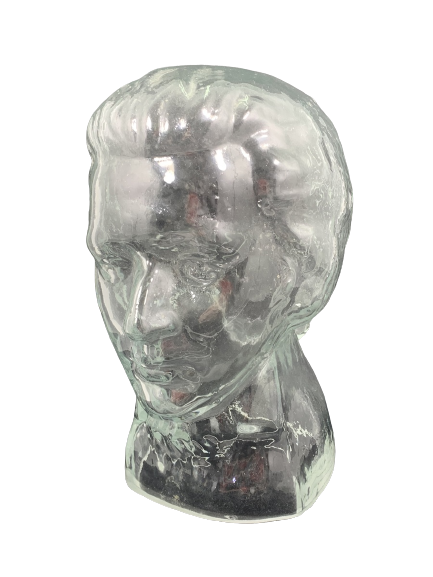 Figurka głowa - szkło (1)
