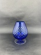 Duży niebieski kielich - szkło kryształowe (2)