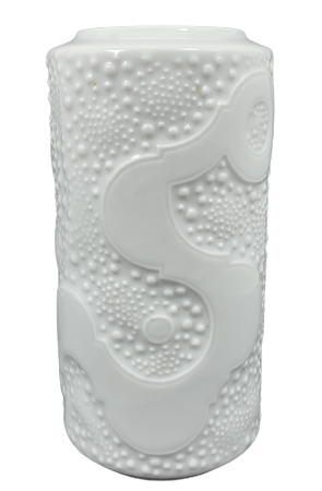 Śnieżnobiały wazon Kaiser - porcelana (1)